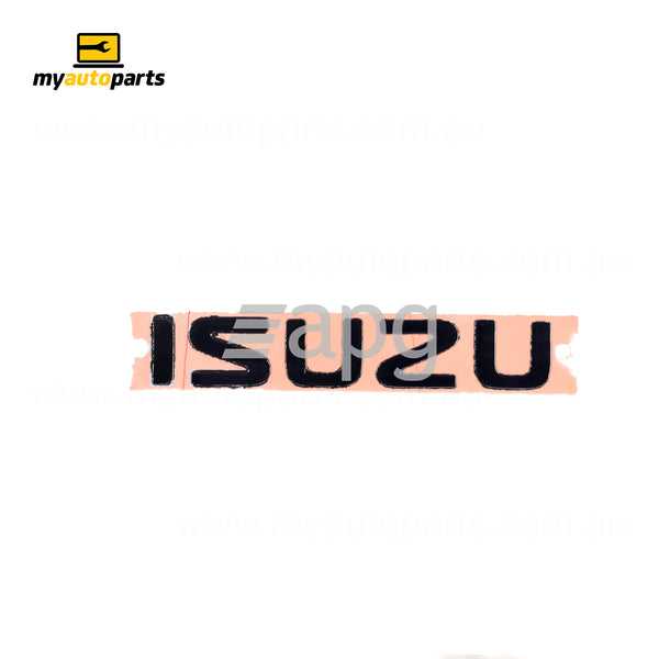 Tail Gate Emblem Genuine Suits Isuzu MU-X UCR/UCS 2013 to 2021