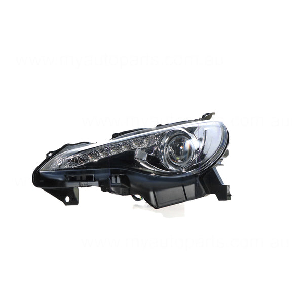Xenon Head Lamp Passenger Side OEM Suits Toyota 86 ZN6R 2012 to 2016