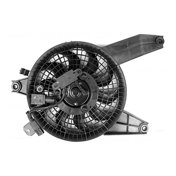 A/C Condenser Fan Assembly Drivers Side Aftermarket Suits Hyundai Terracan HP 2001 to 2006