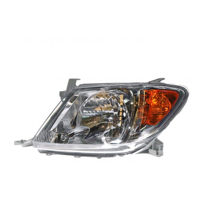 Head Lamp Passenger Side Certified suits Toyota Hilux 2005 to 2008