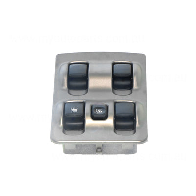 Silver Window Switch Aftermarket Suits Mitsubishi Magna KL/KW/TL/TW 2003 to 2005