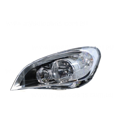 Halogen Head Lamp Passenger Side OEM Suits Volvo S60 / V60 F series 2010 to 2013
