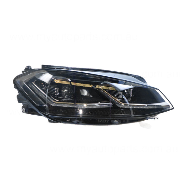 LED Head Lamp Drivers Side OEM Suits Volkswagen Golf MK 7 2017 On