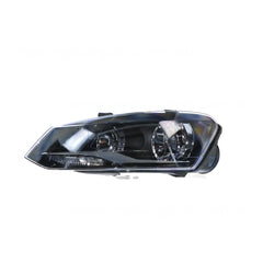 Halogen Head Lamp Passenger Side Certified Suits Volkswagen Polo GTi/Comfortline 6R 2010 to 2014