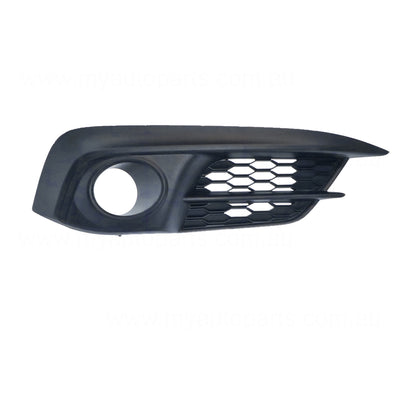 Front Bar Grille with Fog Light Mount Drivers Side OEM Suits Honda Civic FC 2016 to 2019