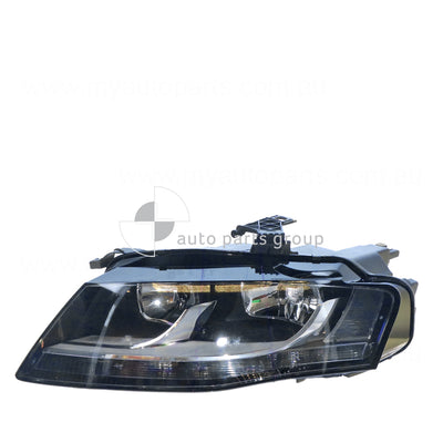 Halogen Head Lamp Passenger Side Certified Suits Audi A4 B8 4/2008 to 5/2012