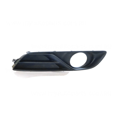 Front Bar Grille With Fog Light Mount Drivers Side OEM Suits Nissan Pulsar B17 2012 to 2017