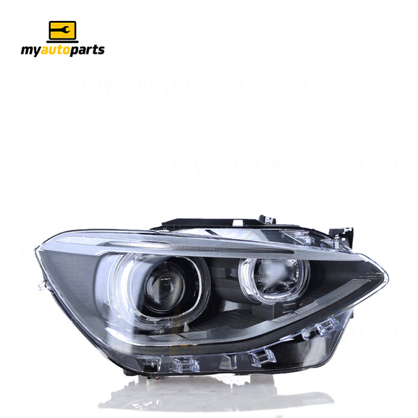 Certified Head Lamp Drivers Side suits BMW 1 Series F20 2012 to 2016