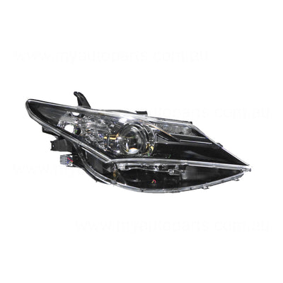 Halogen Electric Adjust Head Lamp Drivers Side OEM Suits Toyota Corolla ZRE182R 2012 to 2015