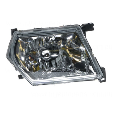 Head Lamp Drivers Side OEM Suits Nissan Patrol GU/Y61 1997 to 2016