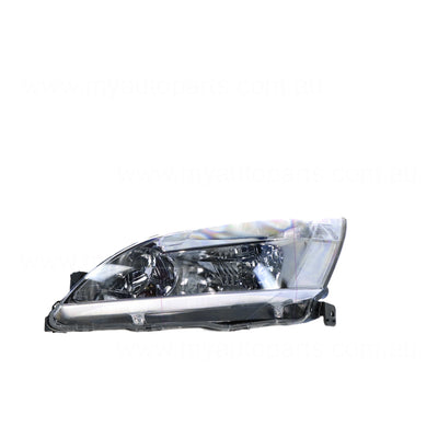 Head Lamp Passenger Side Genuine Suits Honda Accord CM 5/2006 to 2/2008