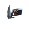 Chrome Door Mirror Passenger Side Aftermarket Suits Nissan Navara D40 2005 to 2010