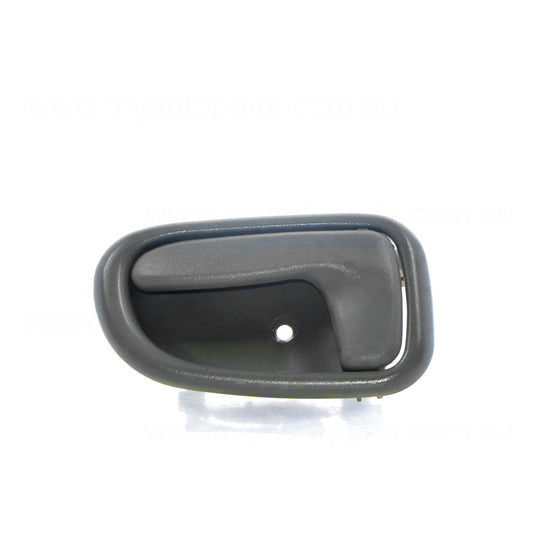 Grey Front Door Inside Handle Passenger Side Aftermarket Suits Toyota Corolla AE101R/AE102R 1994 to 1999