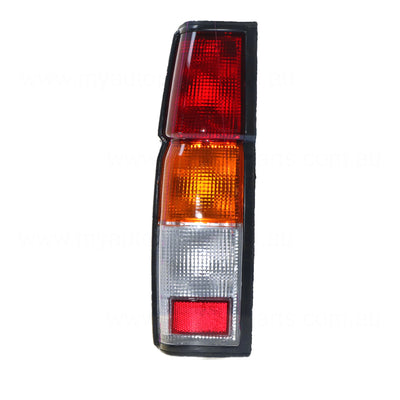 Red/Amber/Clear Tail Lamp Passenger Side Aftermarket Suits Nissan Navara D21 1992 to 1997