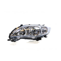 Halogen Head Lamp Passenger Side Certified Suits Toyota Corolla ZRE152R 2010 to 2013