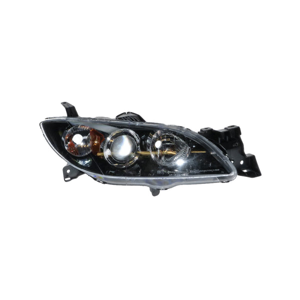 Head Lamp Drivers Side Certified Suits Mazda 3 BK Sedan 2004 to 2009