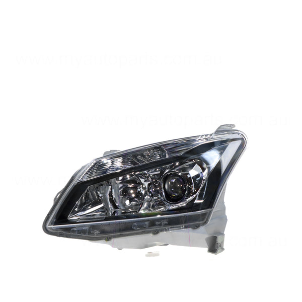 Halogen Manual Adjust Head Lamp Passenger Side OEM Suits Isuzu MU-X UCR/UCS 2013 to 2017