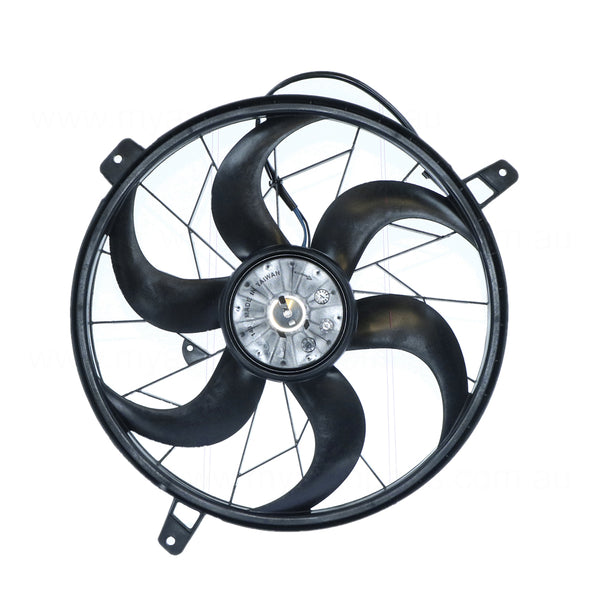 Radiator Fan Assembly Aftermarket Suits Jeep Cherokee KJ 2004 to 2008