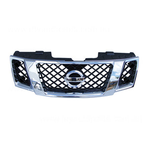 Chrome Grille OEM suits Nissan Navara D40 & Pathfinder R51
