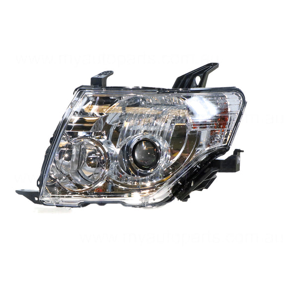 Halogen Head Lamp Passenger Side OEM Suits Mitsubishi Pajero NX 2014 to 2021