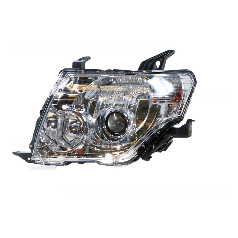 Halogen Head Lamp Passenger Side OEM Suits Mitsubishi Pajero NX 2014 to 2021