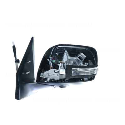 Door Mirror, Electric Folding with Camera, Passenger Side OEM suits Toyota Landcruiser 200 Series Sahara 2007 to 2015