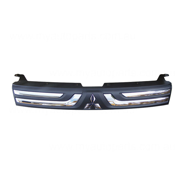 Chrome/Black Grille OEM Suits Mitsubishi Outlander ZJ 2012 to 2014
