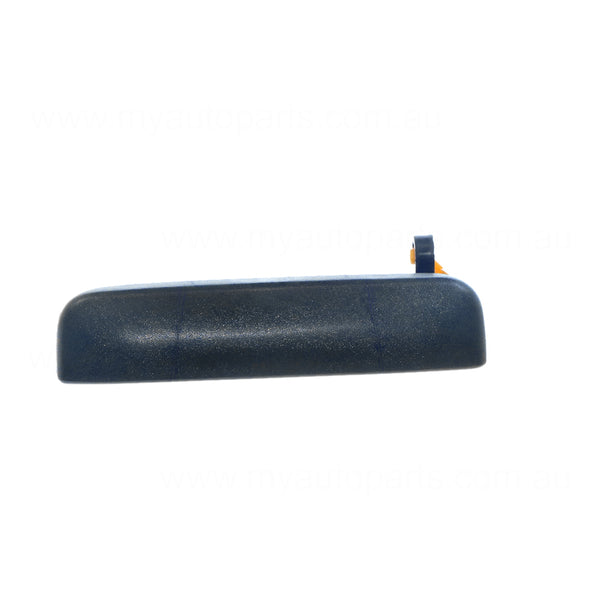 Black Front Door Outer Handle Passenger Side Aftermarket Suits Nissan Navara D22 2001 to 2015