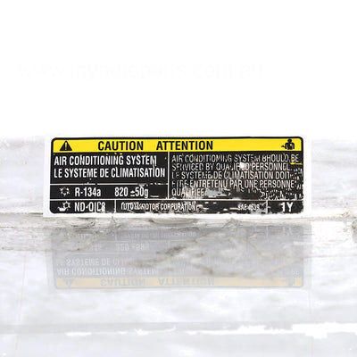 Toyota Kluger OEM Warning Decal 12/2013 to 11/2019 - 887230E040