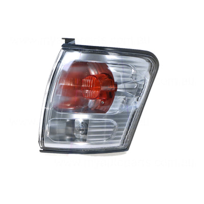 Chrome Front Park / Indicator Lamp Passenger Side Genuine suits Toyota Hilux 140/150/170 Series 2001 to 2005 (Thailand Built)