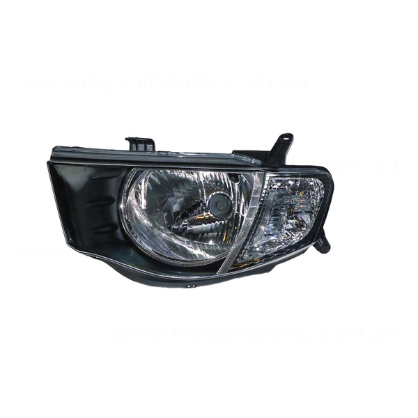 Head Lamp Passenger Side Certified suits Mitsubishi Triton ML GLS/GLXR/VR 7/2006 to 8/2009