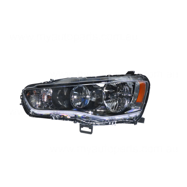 Halogen Head Lamp Passenger Side OEM Suits Mitsubishi Outlander ZH 2009 to 2012