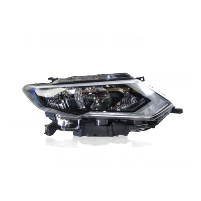 Halogen Head Lamp Drivers Side Genuine suits Nissan X-Trail T32 2017 to 2020