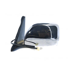Chrome Door Mirror Electric Adjust Passenger Side Aftermarket Suits Toyota Landcruiser 100 SERIES 1998 to 2007