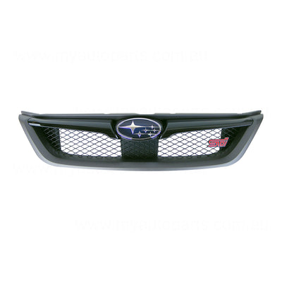 Grille Genuine Suits Subaru STi G3 Sedan/Hatch 4/2010 to 2/2014