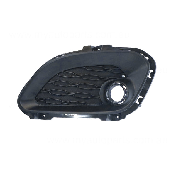 Front Bar Grille With Fog Light Mount Passenger Side OEM Suits Kia Rio UB 8/2011 to 10/2014