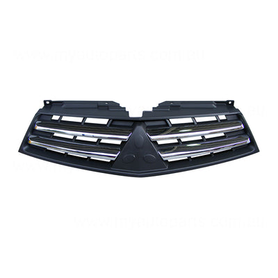 Chrome Grille Aftermarket Suits Mitsubishi Triton GLX MN 2009 to 2015