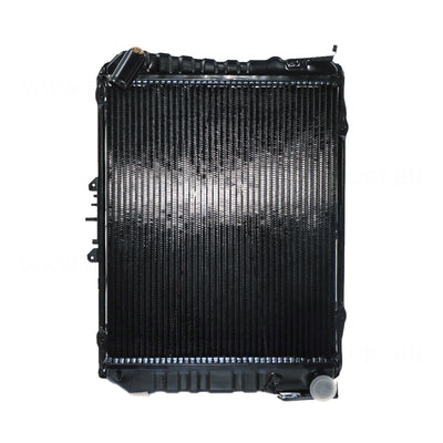 Radiator 35 / 35 mm Brass Copper 490 x 410 x 48 mm Mauto 2.8 L 3L Aftermarket Suits Toyota Hiace RZH / LH10# 1989 to 2005