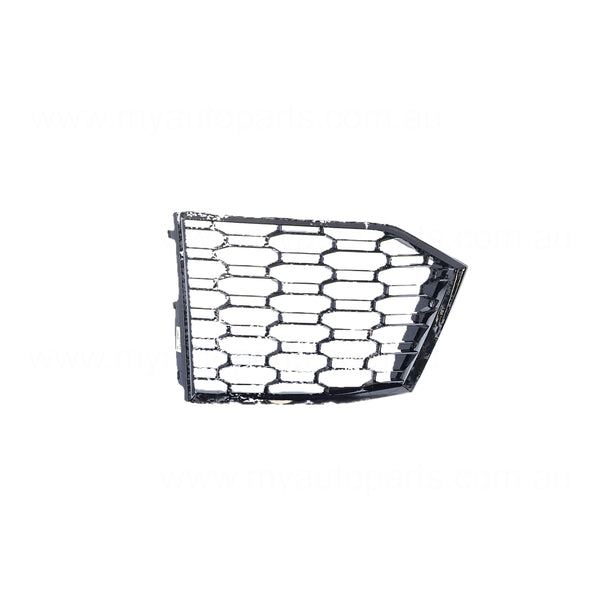 Front Bar Grille Passenger Side OEM Suits Audi RS3 8V 2017 to 2021