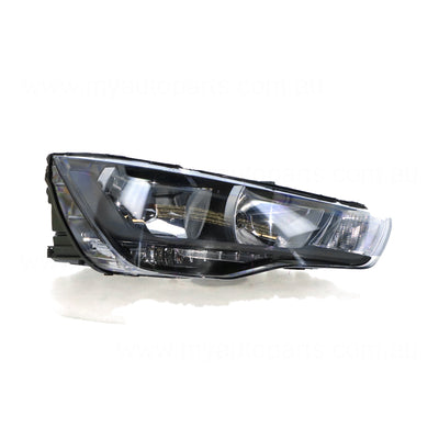 Halogen Head Lamp Drivers Side Certified Suits Audi A1 8X 2010 to 2015