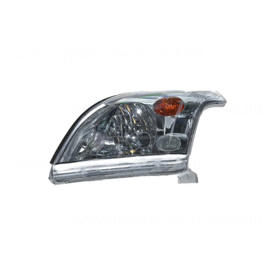 Halogen Head Lamp Passenger Side Certified Suits Toyota Prado Prado 120 Series 2002 to 2009