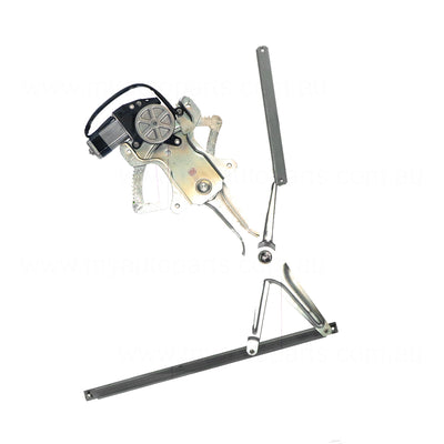 Electric With Motor Front Door Window Regulator Passenger Side Aftermarket suits Mitsubishi Triton