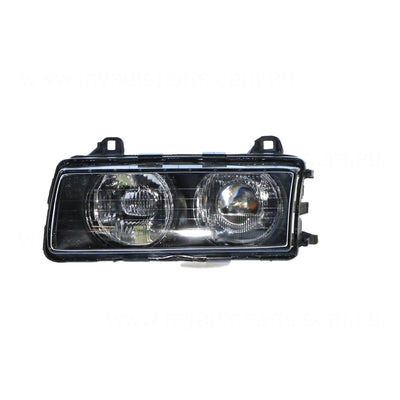 Halogen Manual Adjust Head Lamp Passenger Side Certified Suits BMW 3 Series E36 1991 to 2000