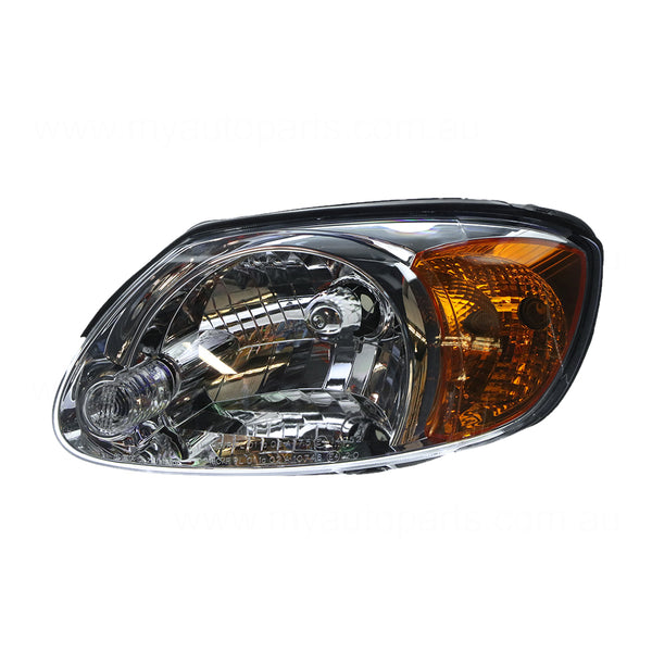 Head Lamp Passenger Side Certified Suits Hyundai Accent GL LC 5/2003 to 7/2003