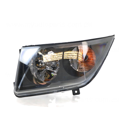 Head Lamp Drivers Side OES  Suits Volkswagen Crafter 2EF1/2EF2 2008 to 2021