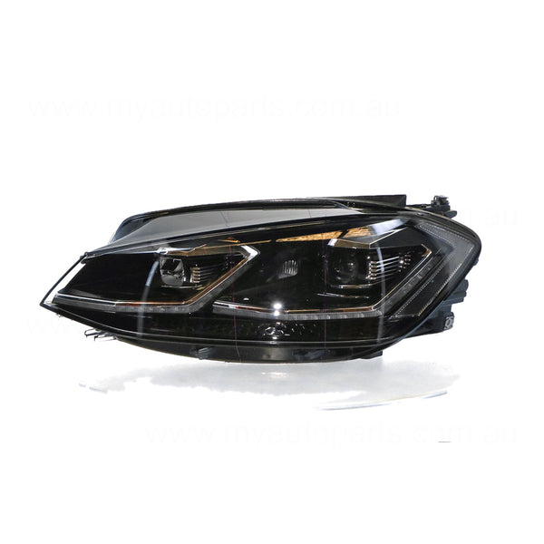 LED Head Lamp Passenger Side OEM Suits Volkswagen Golf R MK 7 2017 On