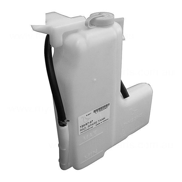 With Cap Without Sensor Radiator Overflow Bottle Aftermarket Suits Nissan Navara D22 1997 to 2015