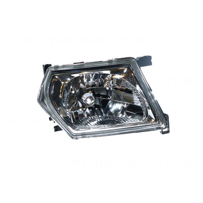 Head Lamp Drivers Side Certified Suits Nissan Patrol GU/Y61 1997 to 2016