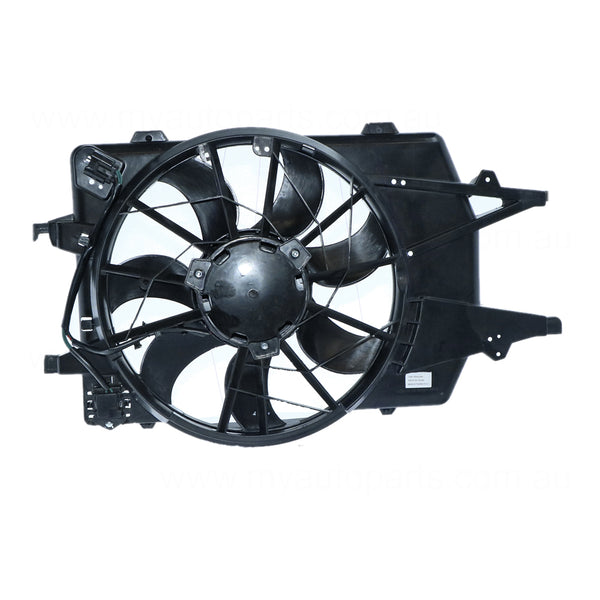 12 v Radiator Fan Assembly Aftermarket Suits Ford Focus LR 2002 to 2004