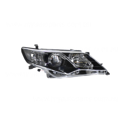 Head Lamp Drivers Side Certified Suits Toyota Camry Atara SX/RZ ASV50R 2011 to 2015